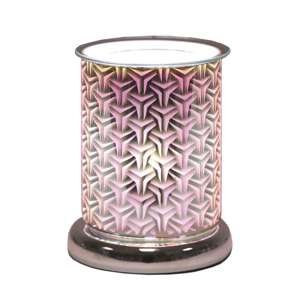 Aroma Tri Star Cylinder 3D Electric Wax Melt Warmer £22.49